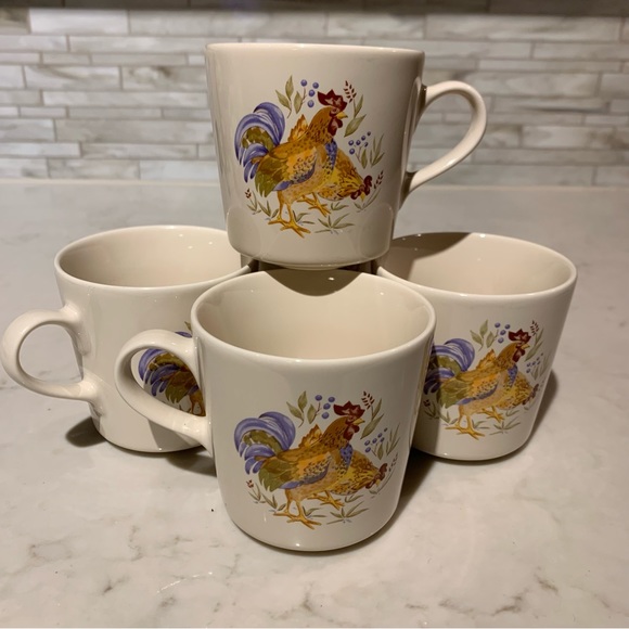 Corelle Dining Vintage Corelle Coordinates Country Morning Rooster